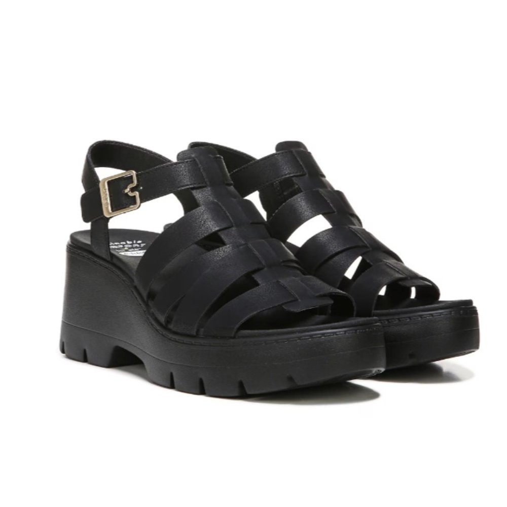 DR. SCHOLL'S Women's Check It Out Ankle Strap Sandals - Picture 13 of 14